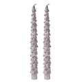 Decoris dinerkaars - Kerstboom - Set van 2