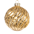 Goodwill kerstbal - Met ribbels - 8cm