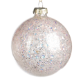 Goodwill kerstbal - Met glitters - 8cm