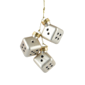 Decoris kerstornament - Dobbelstenen