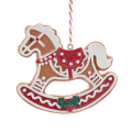 Kurt Adler kerstornament  -Gingerbread hobbelpaard