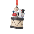 Bloomingville kerstornament - Trommel met speelgoed