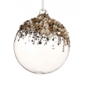 Goodwill kerstbal - Met glitters - 10cm