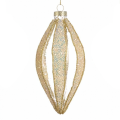 Goodwill kerstpegel - Met strepen - 13cm