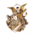Goodwill kerstornament - Engel - Met luit