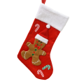 Decoris kerstsok - Met gingerbread poppetje
