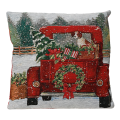 Decoris kerstkussen - Met truck