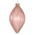 Decoris kerstpegel - Met ribbels - 8cm