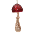 Decoris kerstornament - Paddenstoel