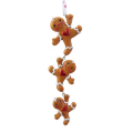 Kurt Adler kerstornament - Hanger met gingerbread poppetjes