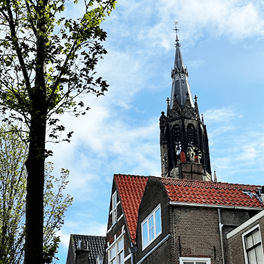 De winkel in Delft